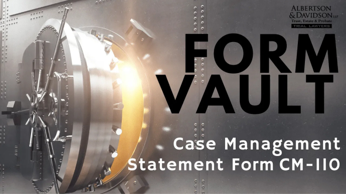 case management statement form cm 110 image