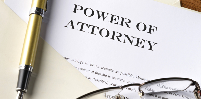 power of attorney document